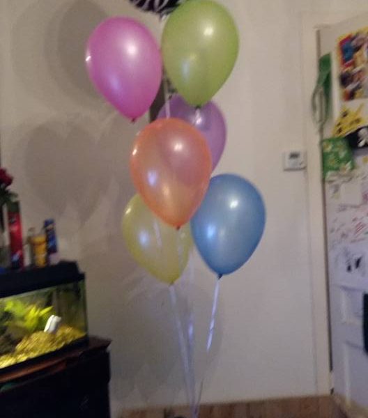tempo Glimmend cafe Helium ballonnen set met folie ballonnen middel | BudgetBalloon.eu